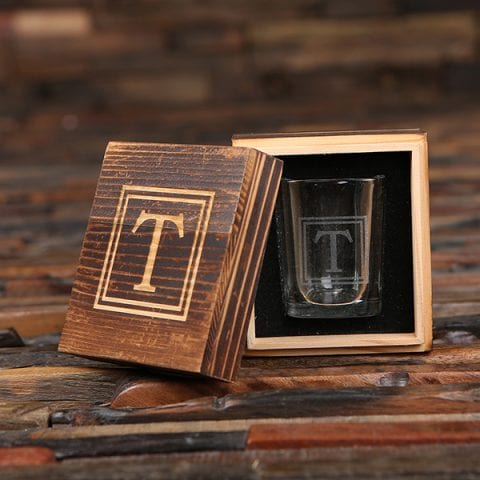 Shot Glass in a Thank You Box